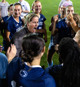 Women's soccer: Dambach earns 300th win at Penn State